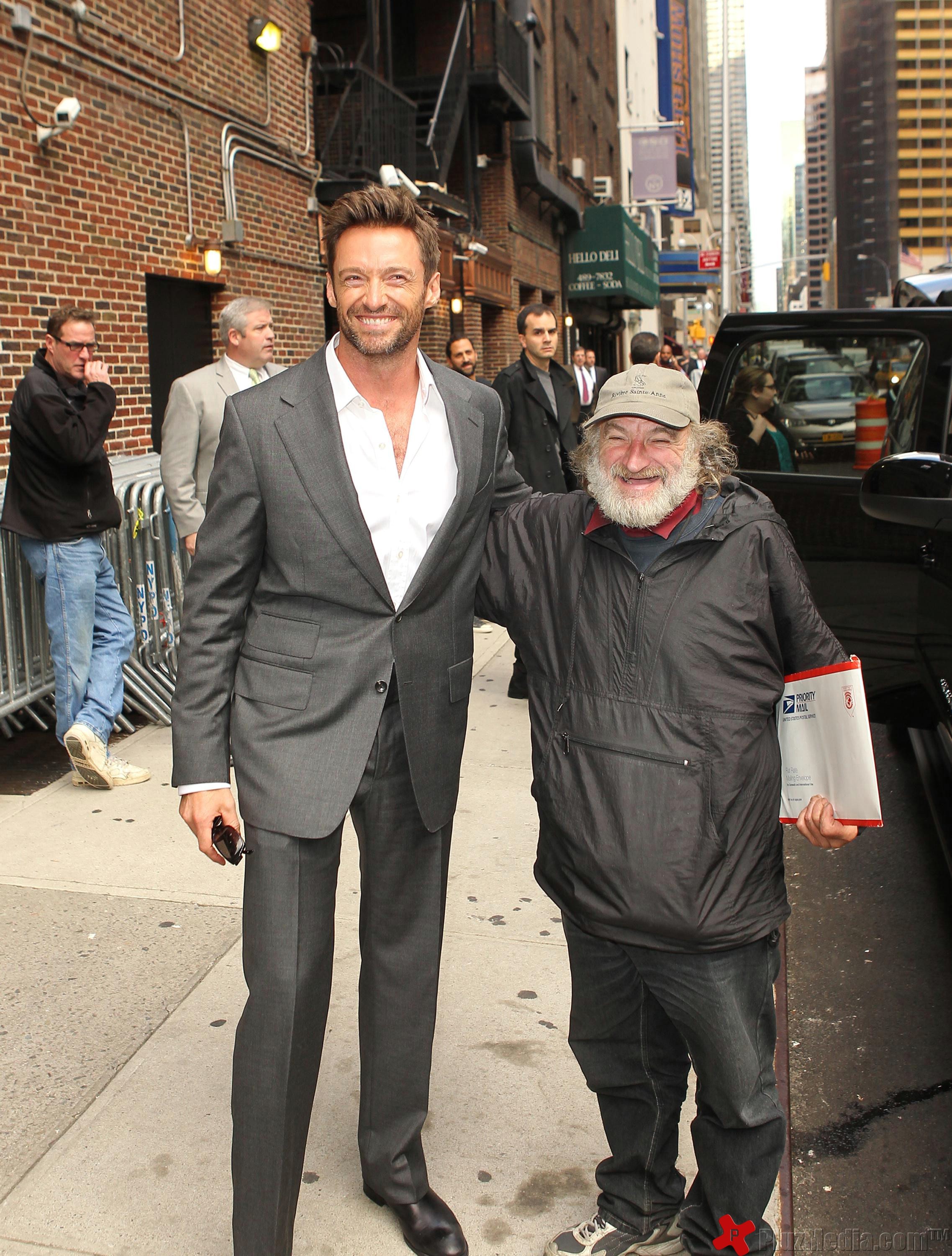 Hugh Jackman at 'The Late Show With David Letterman at the Ed Sullivan | Picture 95302